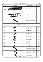 Preview for 4 page of 2K FURNITURE DESIGN B7030 Assembly Instructions Manual