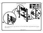 Preview for 5 page of 2K FURNITURE DESIGN B7030 Assembly Instructions Manual