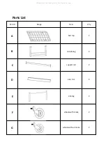 Предварительный просмотр 2 страницы 2K Furniture Designs 813 Instruction Manual