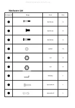 Предварительный просмотр 3 страницы 2K Furniture Designs 813 Instruction Manual