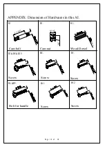 Предварительный просмотр 10 страницы 2K Furniture Designs C1206 Assembly Instructions Manual