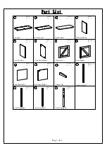 Preview for 3 page of 2K Furniture Designs C1274 Assembly Instructions Manual