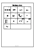 Preview for 4 page of 2K Furniture Designs C1274 Assembly Instructions Manual