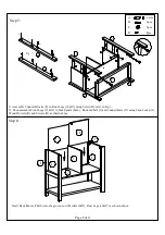 Preview for 8 page of 2K Furniture Designs C1274 Assembly Instructions Manual