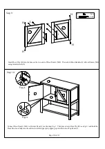 Preview for 10 page of 2K Furniture Designs C1274 Assembly Instructions Manual