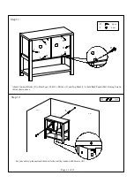 Preview for 11 page of 2K Furniture Designs C1274 Assembly Instructions Manual