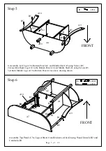 Предварительный просмотр 7 страницы 2K Furniture Designs C1293 Assembly Instructions Manual