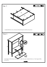 Предварительный просмотр 6 страницы 2K Furniture Designs C1415 Assembly Instructions Manual