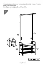 Предварительный просмотр 7 страницы 2K Furniture Designs CR2777 Assembly Instructions Manual