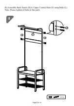 Предварительный просмотр 8 страницы 2K Furniture Designs CR2777 Assembly Instructions Manual