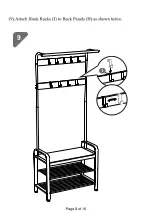 Предварительный просмотр 9 страницы 2K Furniture Designs CR2777 Assembly Instructions Manual