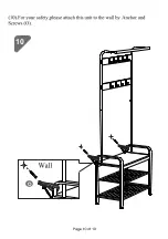 Предварительный просмотр 10 страницы 2K Furniture Designs CR2777 Assembly Instructions Manual