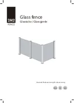 2M2 FENCE Glass fence Manual preview