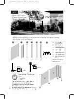 Предварительный просмотр 6 страницы 2M2 FENCE Glass fence Manual