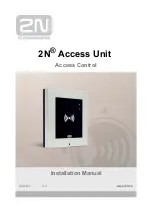 2N Telekomunikace 2N Access Unit 916009 Installation Manual preview