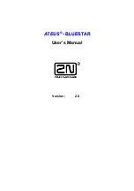 2N Telekomunikace ATEUS BLUESTAR User Manual предпросмотр