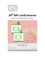 Preview for 1 page of 2N BRI enterprise User Manual