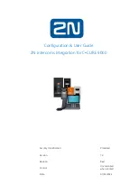 2N C-CURE 9000 Configuration User Manual preview