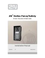 2N Helios Force Installation Manual предпросмотр