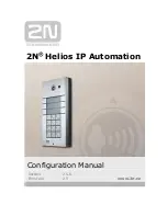 2N Helios IP Automation Configuration Manual preview