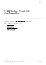 Предварительный просмотр 24 страницы 2N Indoor Touch 2.0 User Manual