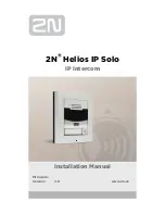 2N IP Solo Installation Manual предпросмотр