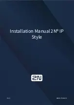 2N IP Style 9157101 Installation Manual preview