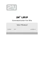 Предварительный просмотр 1 страницы 2N LiftIP User Manual