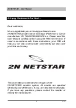 Preview for 2 page of 2N Netstar User Manual