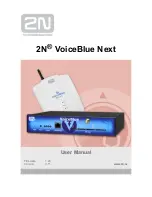 Preview for 1 page of 2N VoiceBlue Next User Manual