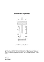 Preview for 1 page of 2Power 2P 400l Installation Instructions Manual