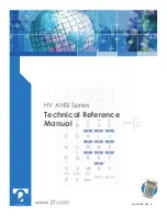 2T Technology HV ANSI Series Technical Reference Manual preview