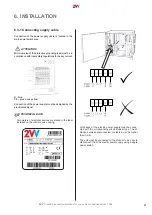 Предварительный просмотр 33 страницы 2VV ALFA 85 Installation Manual