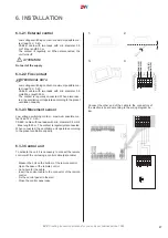 Предварительный просмотр 37 страницы 2VV ALFA 85 Installation Manual