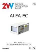 2VV ALFA EC Series Full Manual preview