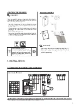 Предварительный просмотр 9 страницы 2VV ESSENSSE NEO BASIC Installation And Operation Instructions Manual