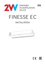 2VV FINESSE EC Installation Manual preview