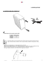 Preview for 11 page of 2VV SAVANA INOX Plus Installation And Operation Manual