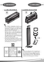 Preview for 3 page of 2VV VENESSE Comfort VCV-B-25E Installation Manual