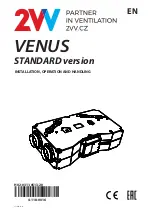 2VV VENUS Installation, Operation And Handling preview
