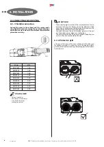 Preview for 8 page of 2VV VENUS Installation, Operation And Handling