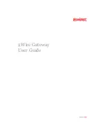 2Wire Gateway User Manual preview