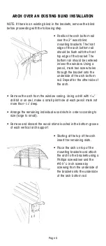 Preview for 6 page of 3 Day Blinds ARCH Assembly/Installation Instructions