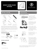 3 Day Blinds HONEYCOMB SHADE ARCHES Getting Started предпросмотр
