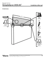 Preview for 3 page of 3-form SimpleSpec 200.43 Installation Manual