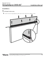 Предварительный просмотр 5 страницы 3-form SimpleSpec 200.43 Installation Manual