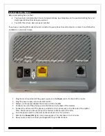 Preview for 3 page of 3 Rivers Communciations SmartRG SR501 Self-Install Manual