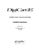 360 Systems Digicart-E E-3000 Owner'S Manual preview