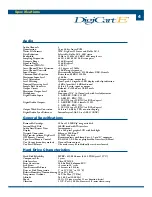 Preview for 4 page of 360 Systems DigiCart/E Specification