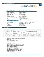 Preview for 5 page of 360 Systems DigiCart/E Specification